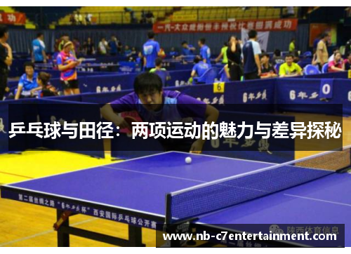 乒乓球与田径：两项运动的魅力与差异探秘